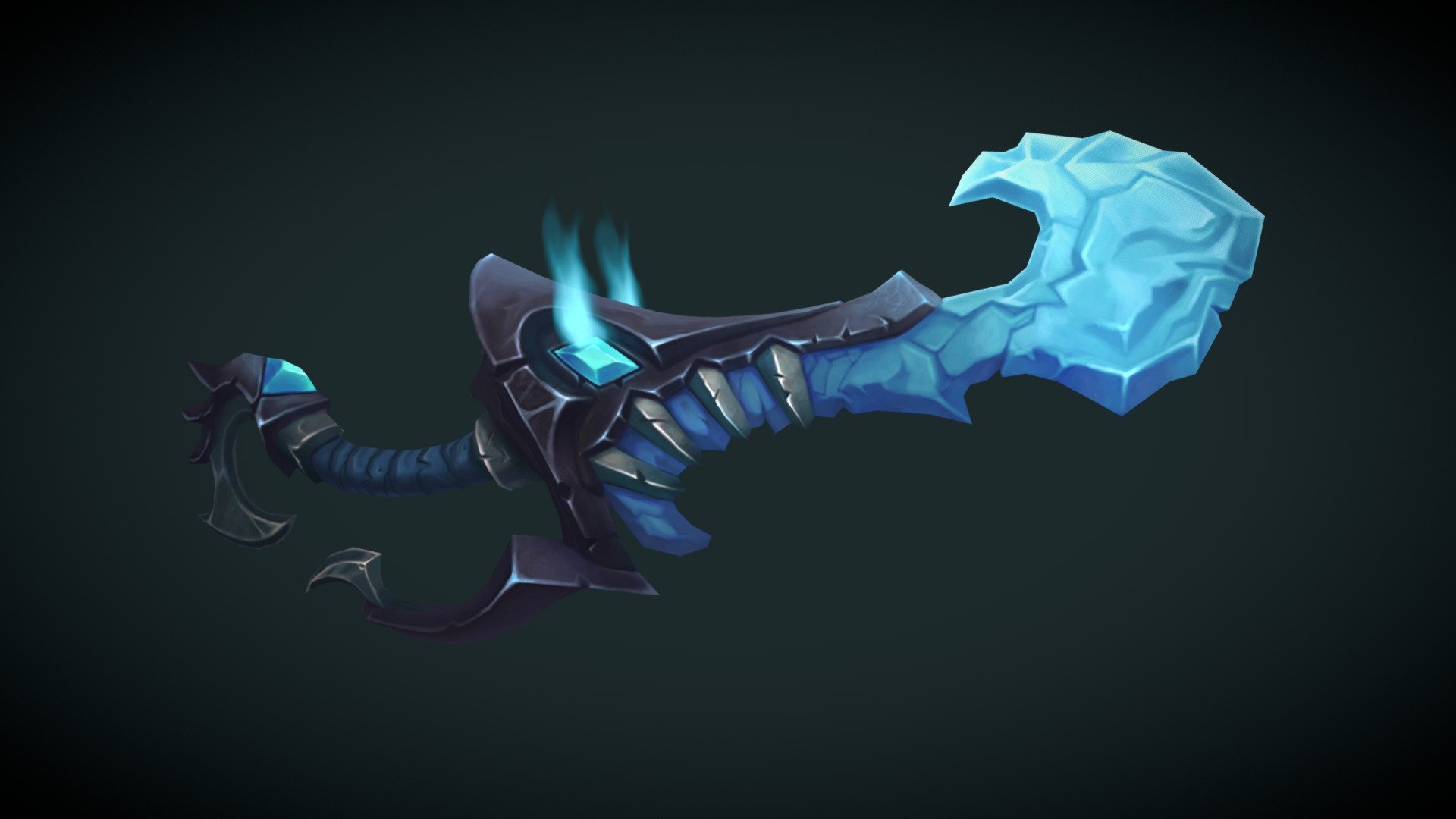 This is my fan art of one of my favorite daggers from World of Warcraft 3d model