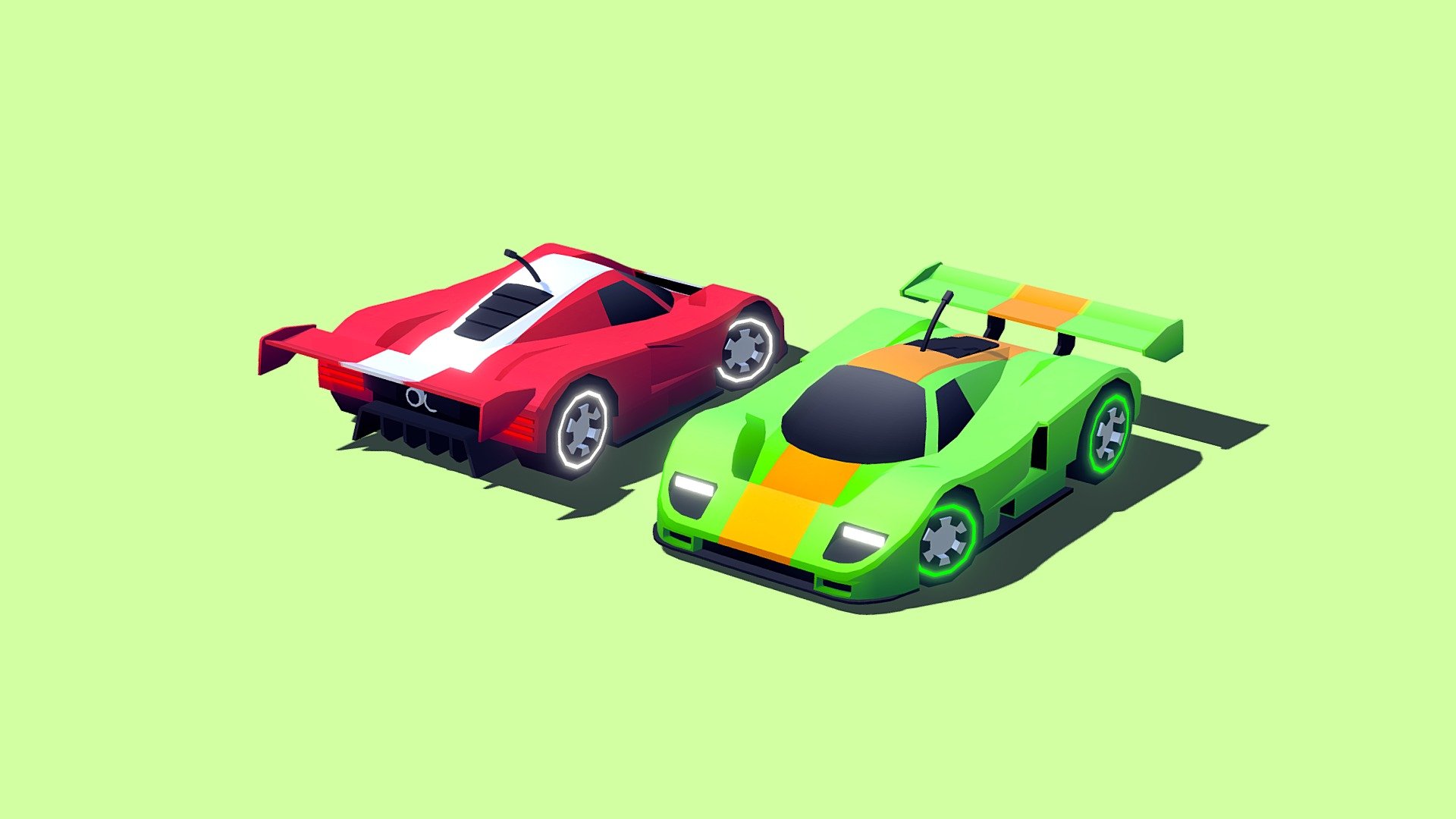This is “Deep-Impact”, the 2nd vehicle that is going to be added in TURBO: Cartoon Racing Cars. This update will be dropped on both Unity and Sketchfab very soon!.

I hope you like it.

P.S.: I apologize for the delay in the 2022.2 update of ARCADE: Ultimate Vehicles Pack. I have sent this update since the 30th of January, but Unity has not approved it yet. As a consequence, I cannot make the update on Sketchfab yet. Thank you for your patience.

Best regards, Mena 3d model