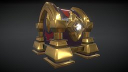 Paladins chest / game ready chest, dota, blizzard, lol, paladin, unrealengine4, game-model, unity, gameasset, wow, gameready