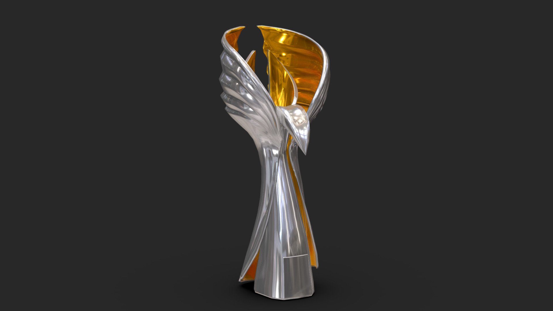 F1 Abu Dabhi Trophy 3D - Buy Royalty Free 3D model by Shin Xiba 3D (@Xiba3D) 3d model