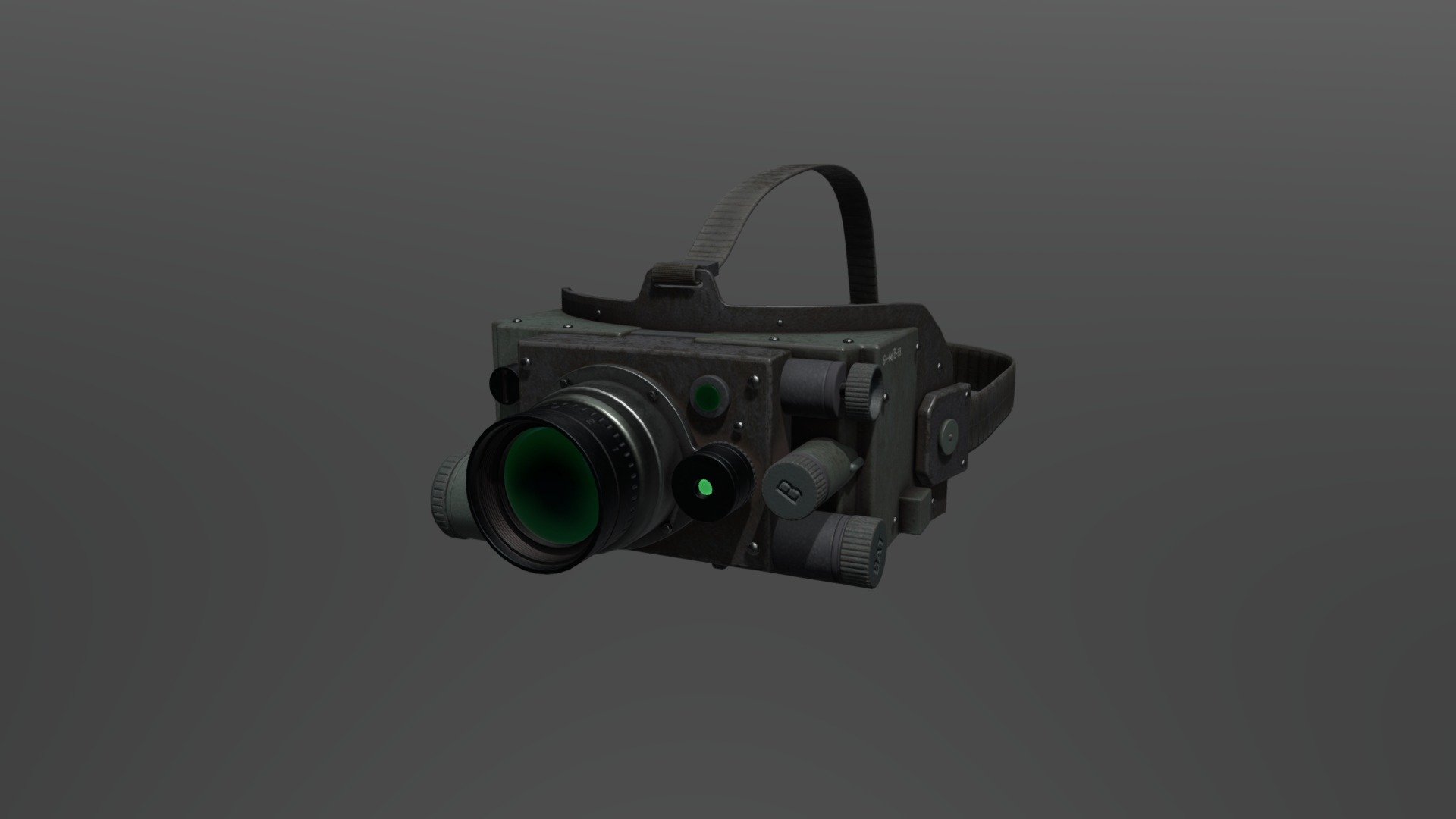 3D asset created for my university honours project - Night vision Goggles - Download Free 3D model by Daniel Ryan (@Dryan5) 3d model