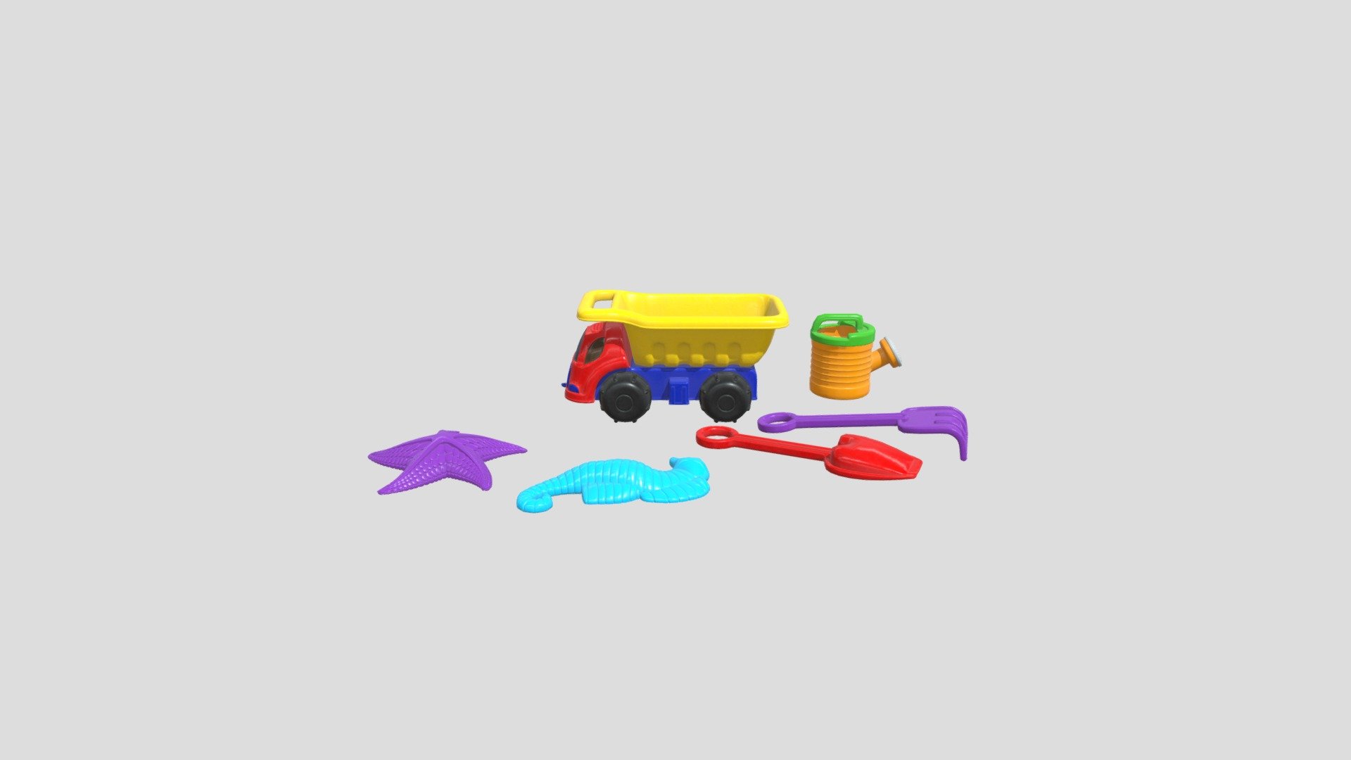 Highly detailed 3d model of toy with all textures, shaders and materials. It is ready to use, just put it into your scene 3d model