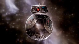 BB-9E Droid droid, bb-9e, lowpoly, starwars, sci-fi