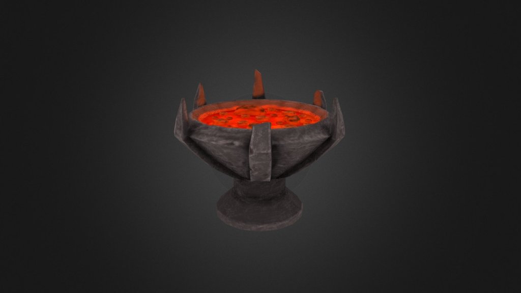 Lava Vase - 3D model by Taras (@forspamdz) 3d model