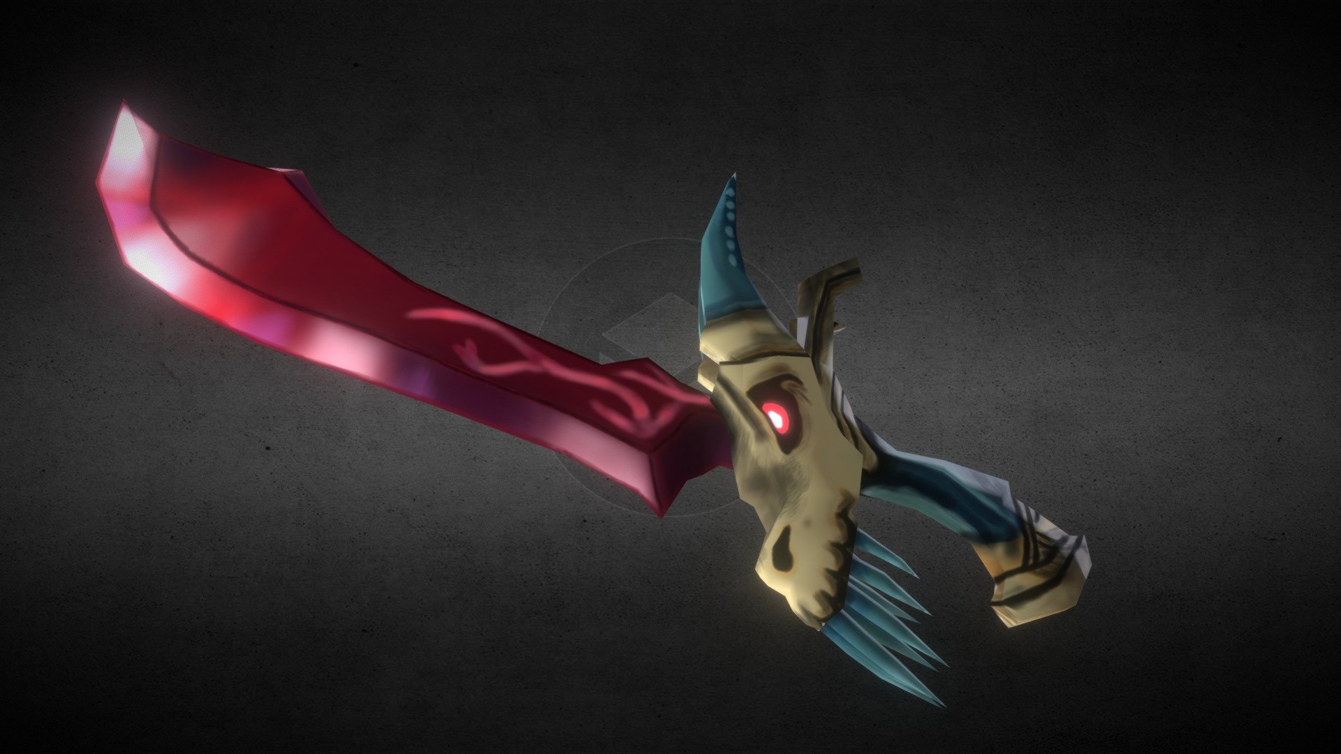 A stylized handpainted dragon sword inspired by medieval and fantasy artworks made with 3DS Max ready for a Game Engine 
I included the .Max .FBX .OBJ the textures are .PNG and include the Diffuse and Emissive map

If you need 3d game assets or stl files I can do commission works 3d model