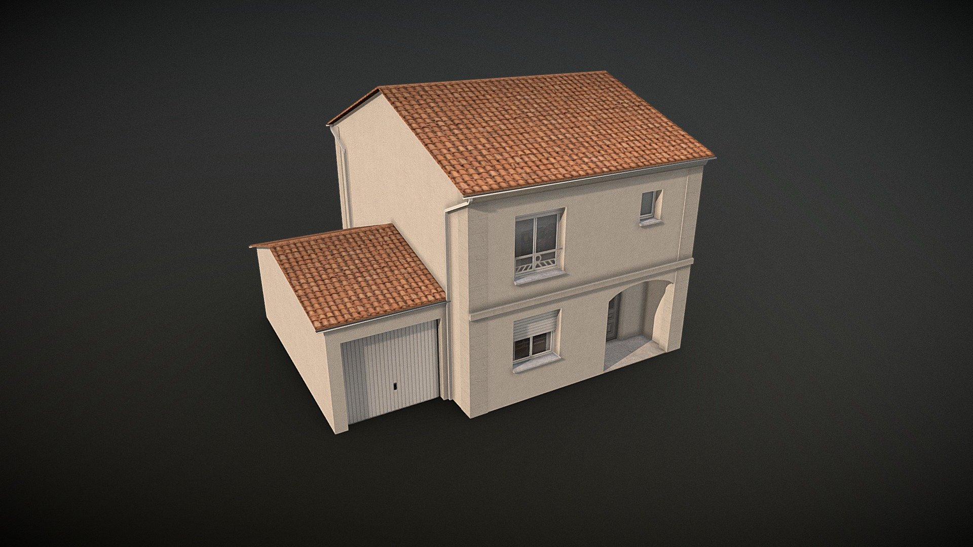 A residential pavilion
Asset for Cities: Skylines

📦https://steamcommunity.com/sharedfiles/filedetails/?id=1941495993 - Residential House #1 - Buy Royalty Free 3D model by GrunyStudio 3d model