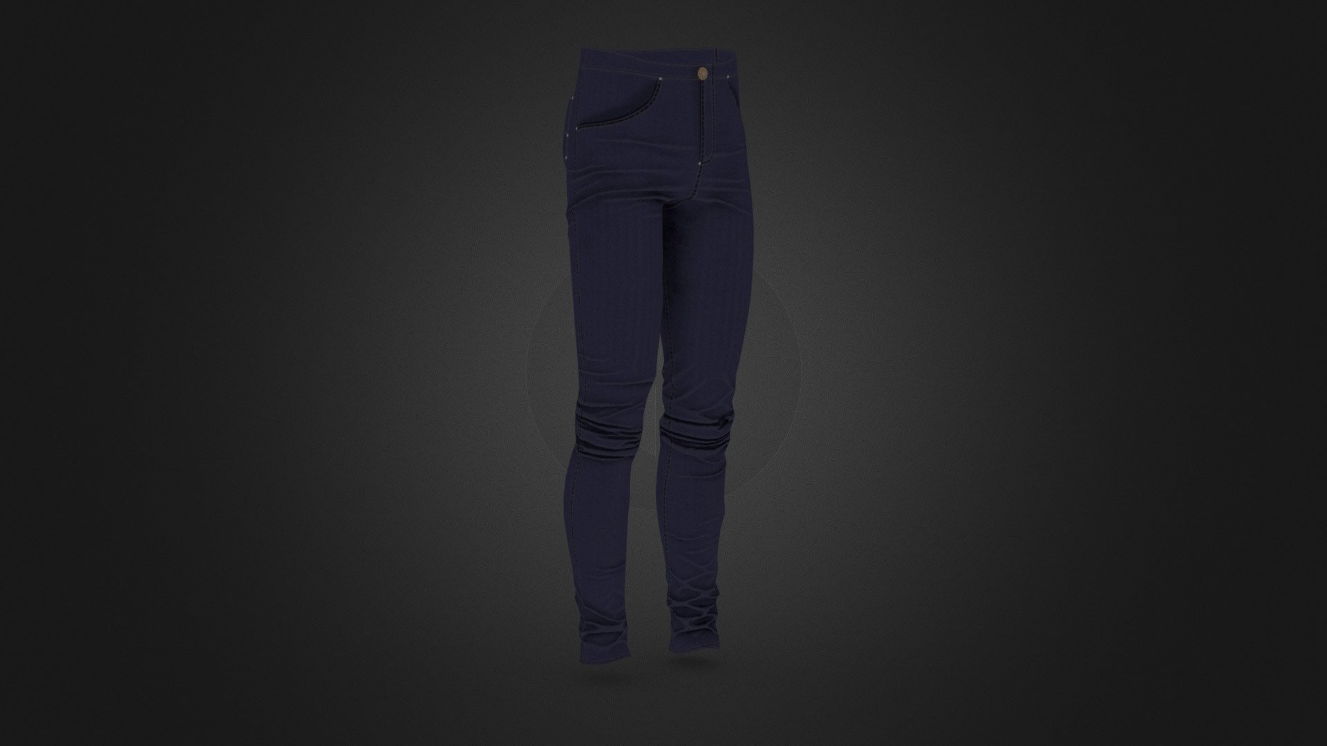 Lowpoly model - Skinny jeans - Download Free 3D model by Shushilda 3d model