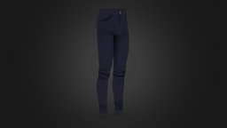Skinny jeans clothes, pants, jeans, lowpoly, male, bottle, clothing, gameready