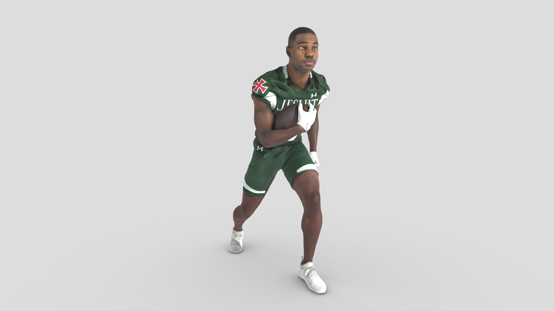 Football Player #3 - 3D model by 3dimagine 3d model