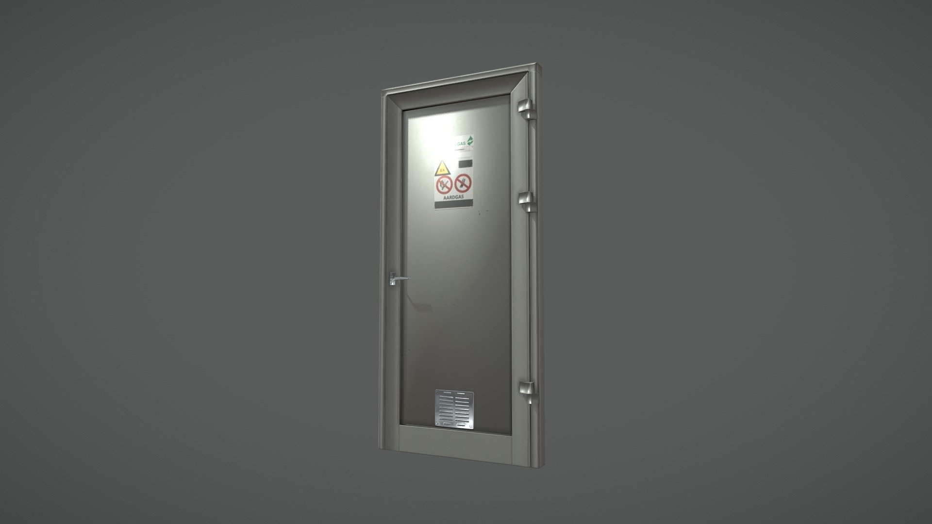 An Industrial Metalic Door made for a mobile VR app. It should work for mobile projects with some LOD tinkering and maybe reducing and packing together the maps.

more 3D Art @ https://www.artstation.com/juanmilanese - Metal Door (Mobile) - Buy Royalty Free 3D model by Juan Milanese (@juanmilanese) 3d model