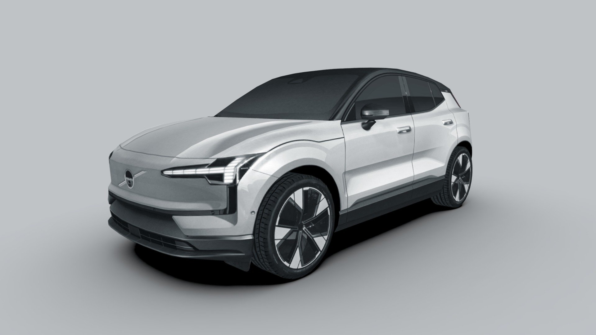 3d model of the 2025 Volvo EX30, an all-electric subcompact crossover SUV.

The model is very low-poly, full-scale, real photos texture (single 2048 x 2048 png).

Package includes 5 file formats and texture (3ds, fbx, dae, obj and skp)

Hope you enjoy it.

José Bronze - Volvo EX30 2025 - Buy Royalty Free 3D model by Jose Bronze (@pinceladas3d) 3d model