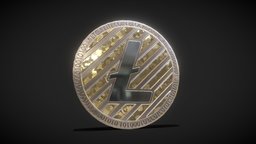Litecoin LTC coin, l, crypto, litecoin, cryptocurrency, nft, ltc, crypto-coin, crypto-token