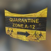 Quarantine Banner substancepainter, substance