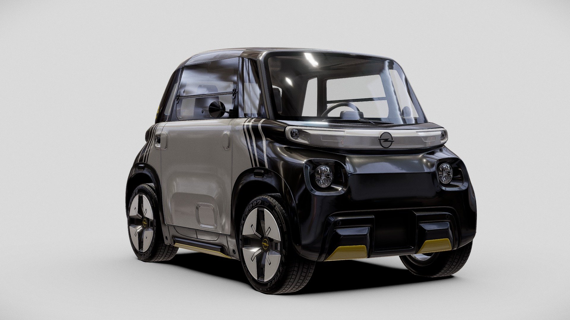 Opel Rocks-e 2022 - 3D model by autoactiva 3d model