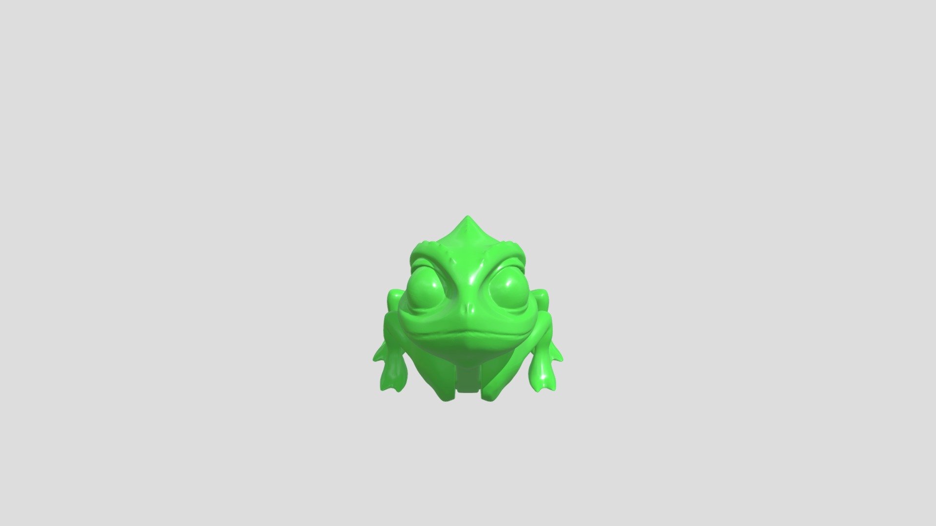 Cute chameleon with moving head and tail!
For you and your kids to play with, it's very easy to print, doesn't need any support!
There’s a button in the back for moving the head.
Have fun! Enjoy 3DTROOP!
Don't forget to hit like and follow us! Every week we will be posting new models for you!
Check out other of 3DTROOP models:

https://cults3d.com/en/users/3DTROOP

3D PRINTING SETTINGS
Dimensions(mm): 162 x 70 x 60
Layer heigh: 0,15mm
Walls: 2
Infill: 15%
Material: PLA
No support required.
Printing time: ~4,5h - Chameleon Flex - 3D model by 3DTROOP 3d model