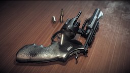 Smith and Wesson .357 Magnum Model TRR8 Scene still, life, revolver, fps, love, pistol, game, guns