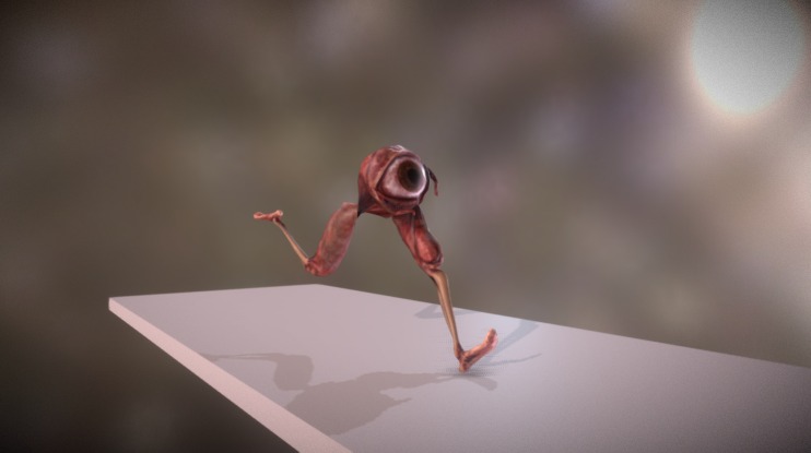 Definitely not mike wazowski

Animations and rig done by me for a game progect Commissioned by BEPiD (Brazilian Education Program for iOS Development)

Model by https://sketchfab.com/desenholdb - Blemmeye - 3D model by Raphael Vinicius (@raphaelvinicius) 3d model