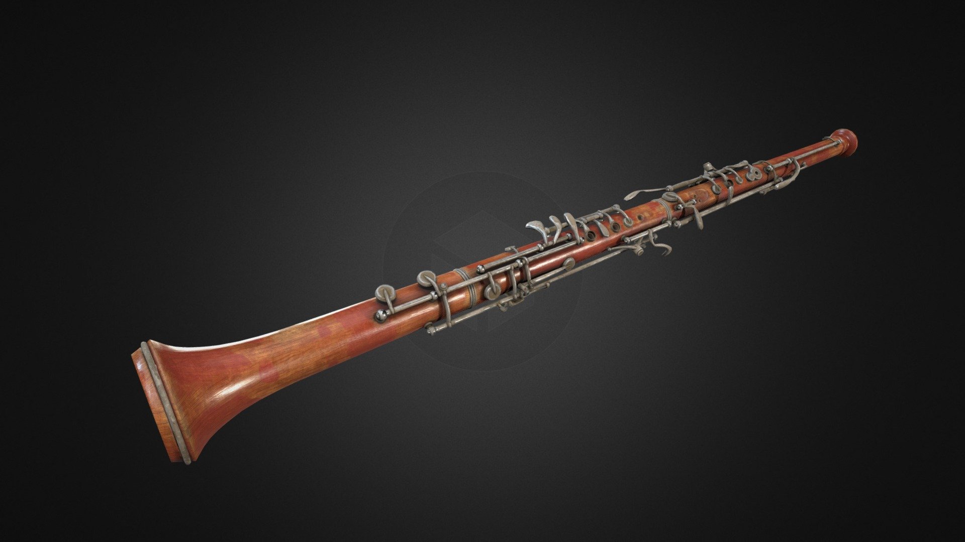 This is a model of a 19th century French oboe. Hope you like it!

https://imgur.com/a/XK4TJ - PBR French Oboe - 3D model by lukas.boonen1 3d model