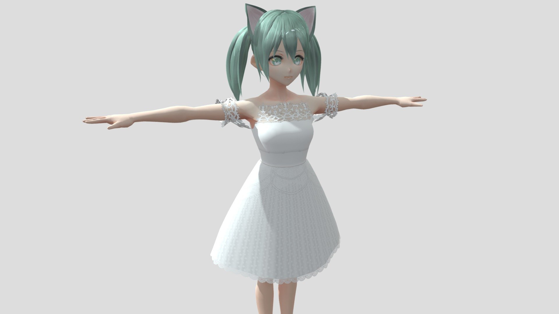 Model preview



This character model belongs to Japanese anime style, all models has been converted into fbx file using blender, users can add their favorite animations on mixamo website, then apply to unity versions above 2019



Character : Female009

Verts:18947

Tris:26428

Fourteen textures for the character



This package contains VRM files, which can make the character module more refined, please refer to the manual for details



▶Commercial use allowed

▶Forbid secondary sales



Welcome add my website to credit :

Sketchfab

Pixiv

VRoidHub
 - 【Anime Character】Female009 (Bride/Unity 3D) - Buy Royalty Free 3D model by 3D動漫風角色屋 / 3D Anime Character Store (@alex94i60) 3d model