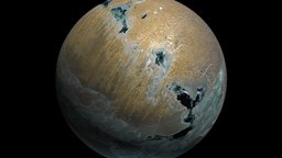 Planet Salusa Secundus satellite, virtualreality, planets, occulus, hololens