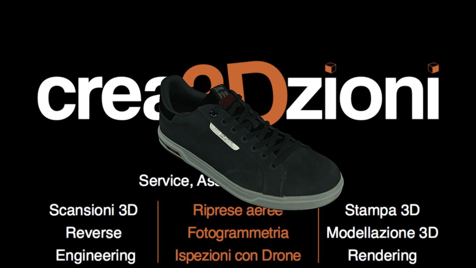Scarpa Sneakers - 3D model by Creazioni3D 3d model