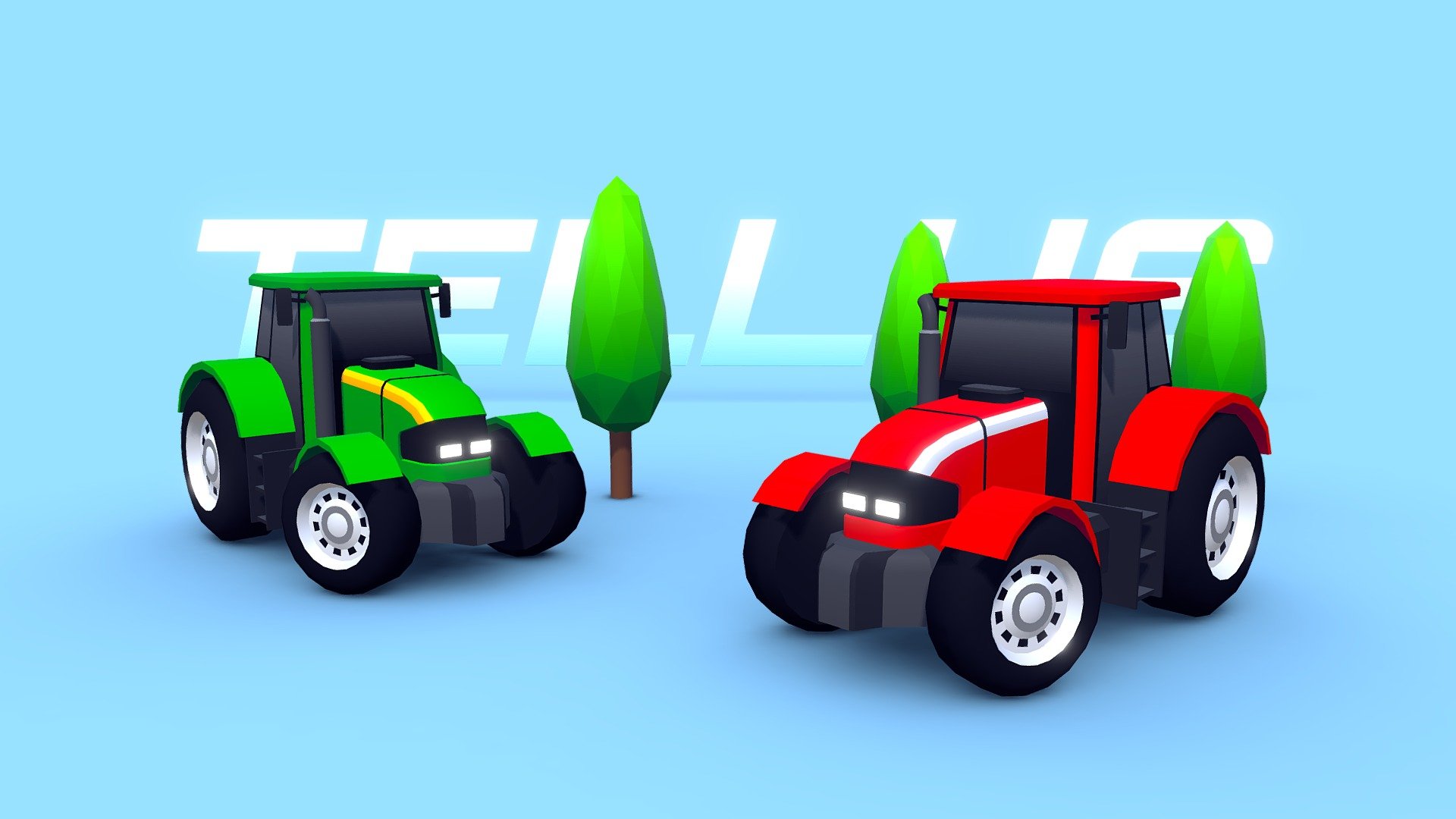 This vehicle can be found in ARCADE: Ultimate Vehicles Pack alongside other 255 vehicles! . This pack is available in Sketchfab, Unity Asset Store and Mena's website (50% OFF for limited time).

Best regards!.

 - ARCADE: "Tellus" Tractor (Farm Machinery) - 3D model by Mena (@MenaStudios) 3d model