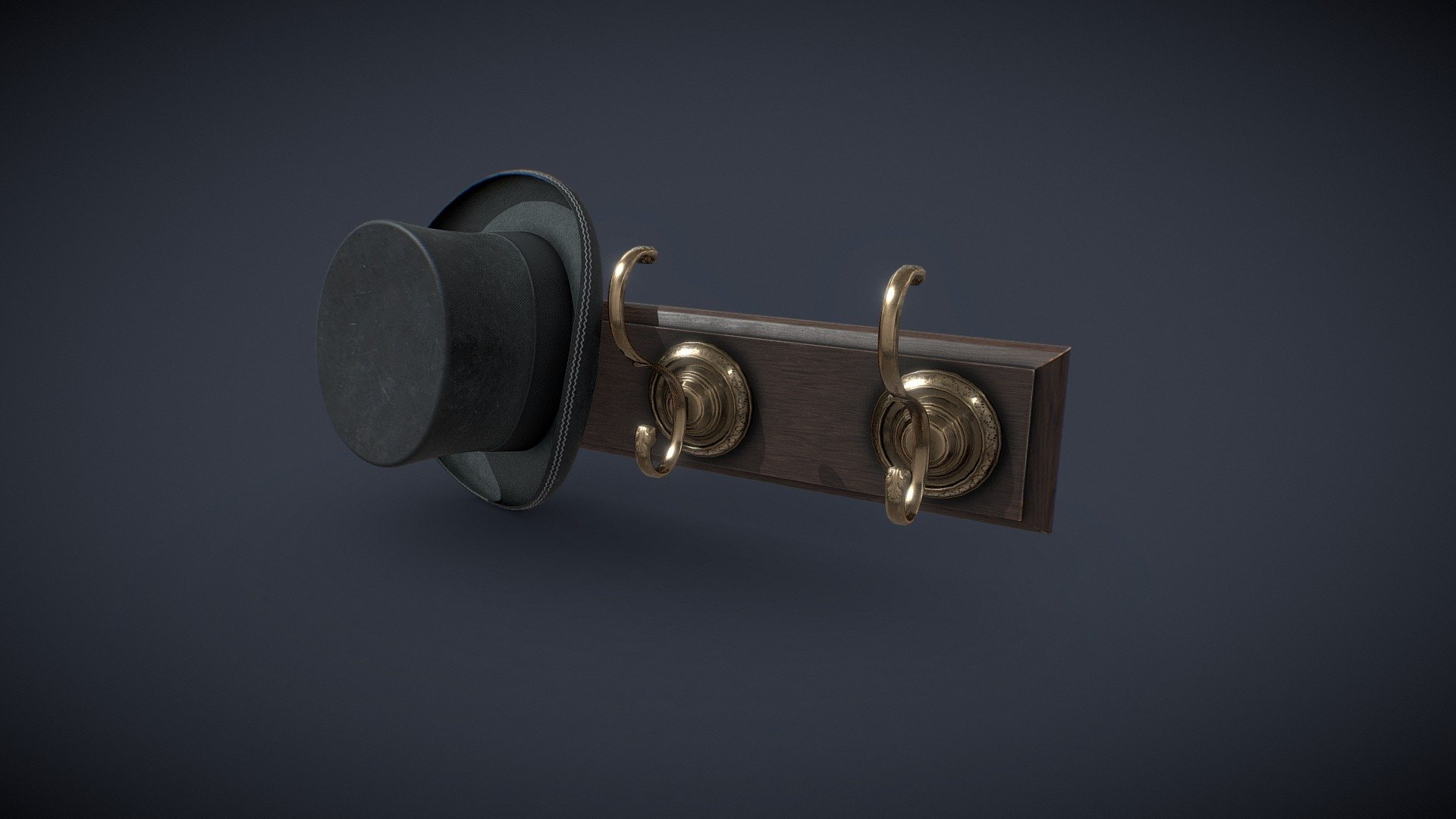 Hi all :) A new asset for a victorian project, this is a small hat stand to hang clothes :)

Made with Maya, PS and Substance.

You will find in the package Scene file, FBX and 2k Textures.
If you have any customs need, please feel free to contact me 3d model