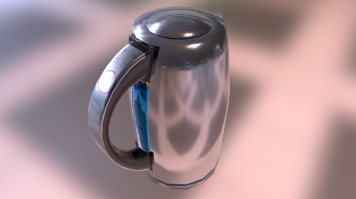 Insya brings you a low poly Electric Kettle perfect for your next game or any visualization. This comes bundled in our Kitchen Essential pack. Design was inspired by Cuisinart 3d model