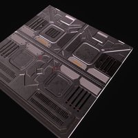 Sci-fi Floor Tile floor, gamedev, gameassets, floors, envoirment, game, sci-fi