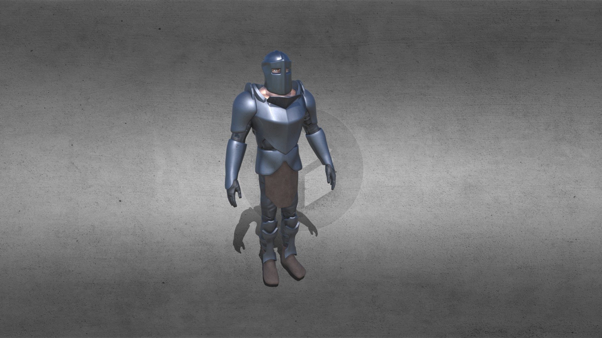 First attempt at some more traditional armor 3d model