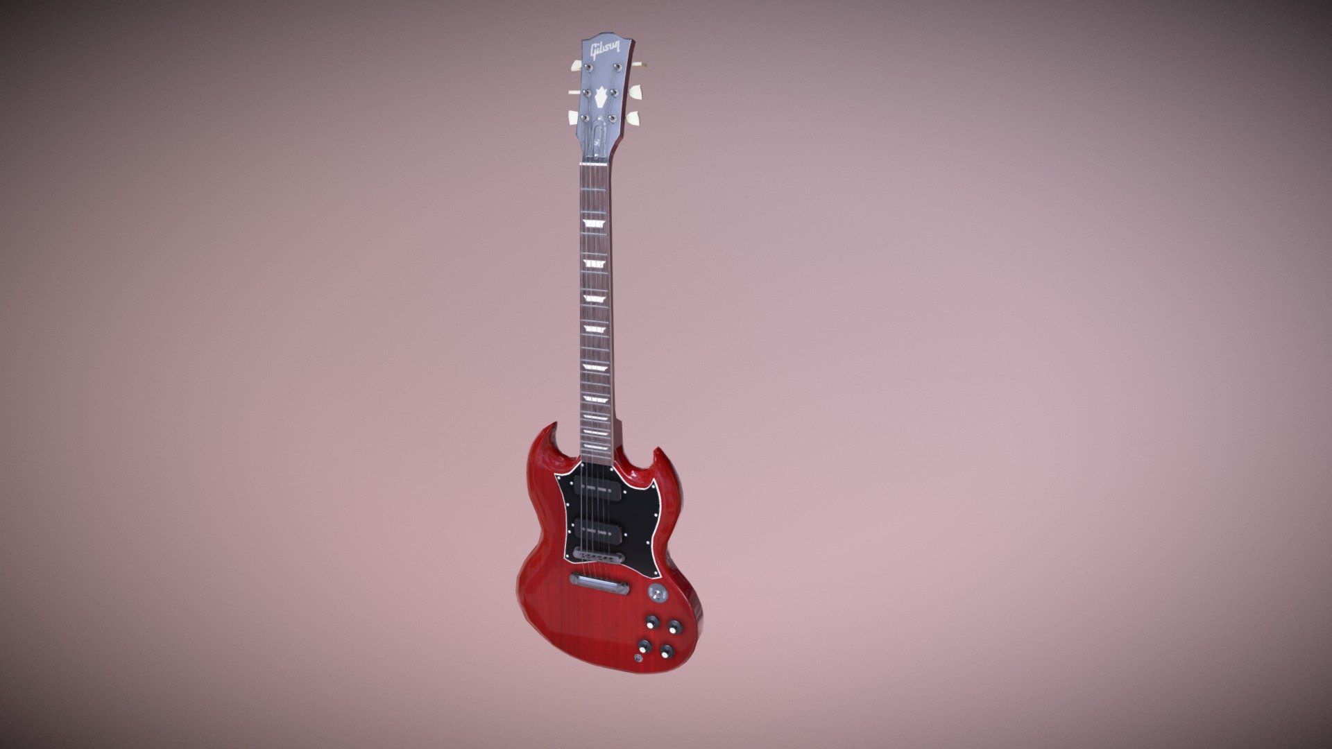 First of five versions of my &ldquo;Gibson SG