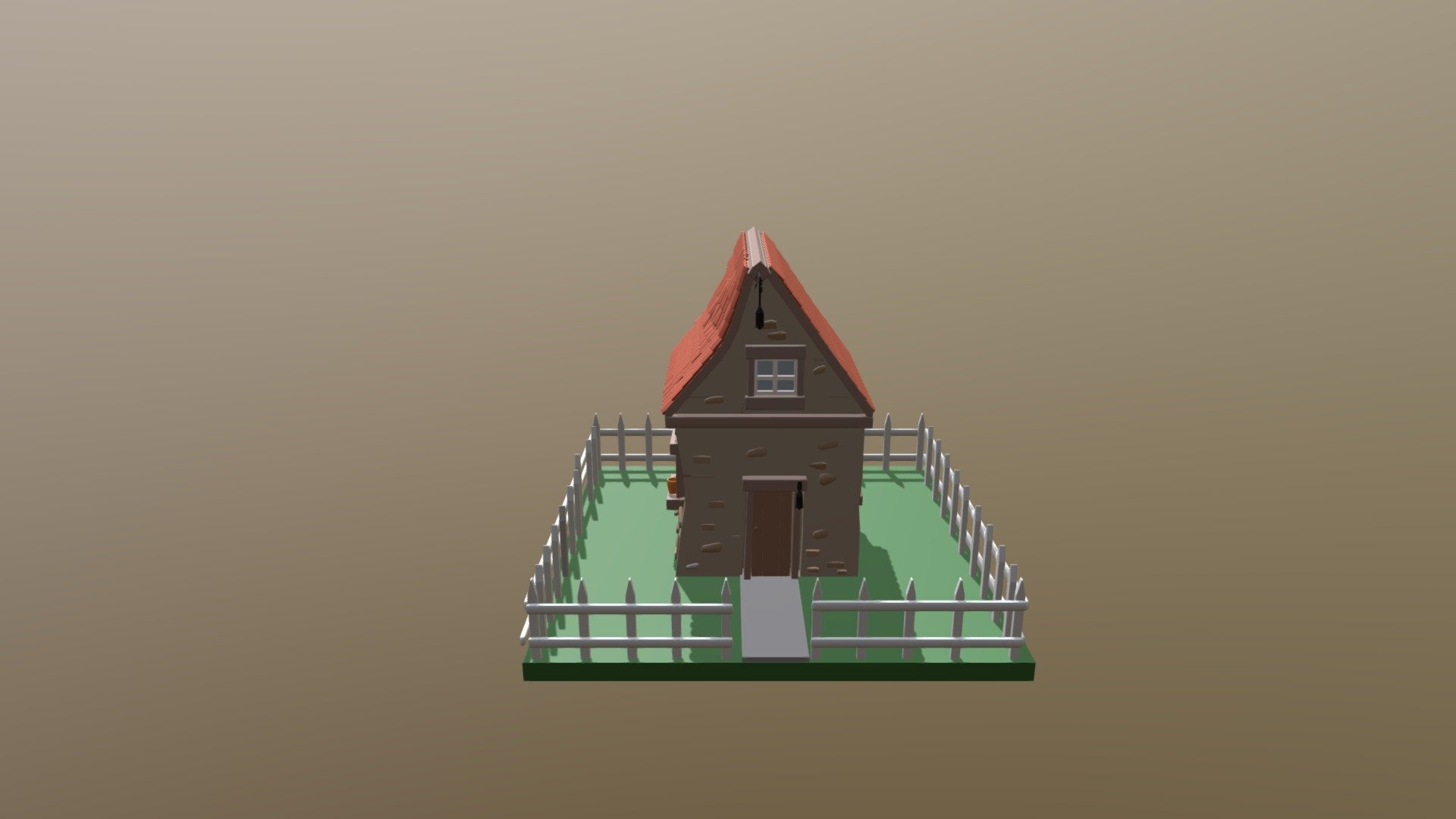 casa de cartoon - Cartoon House - 3D model by prodriguez84 3d model
