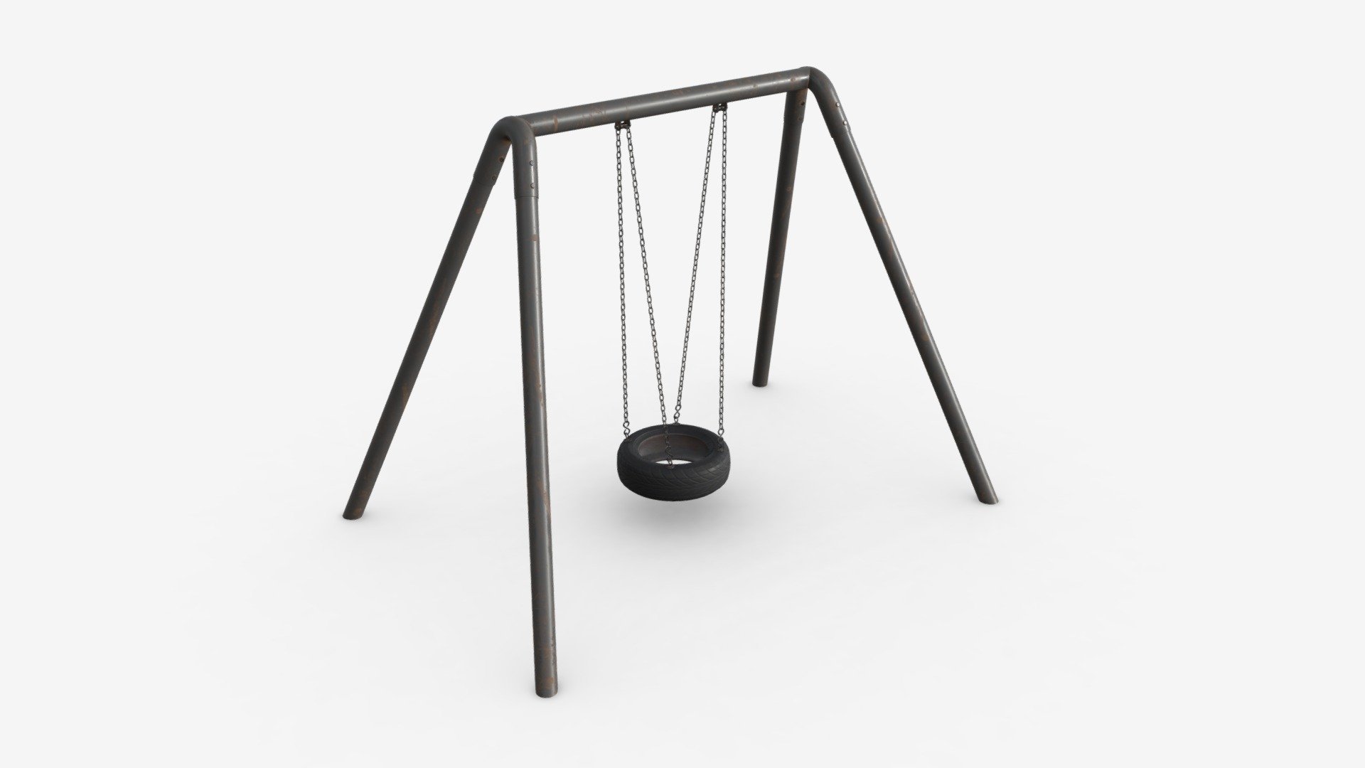 Outdoor tire swing 01 - Buy Royalty Free 3D model by HQ3DMOD (@AivisAstics) 3d model