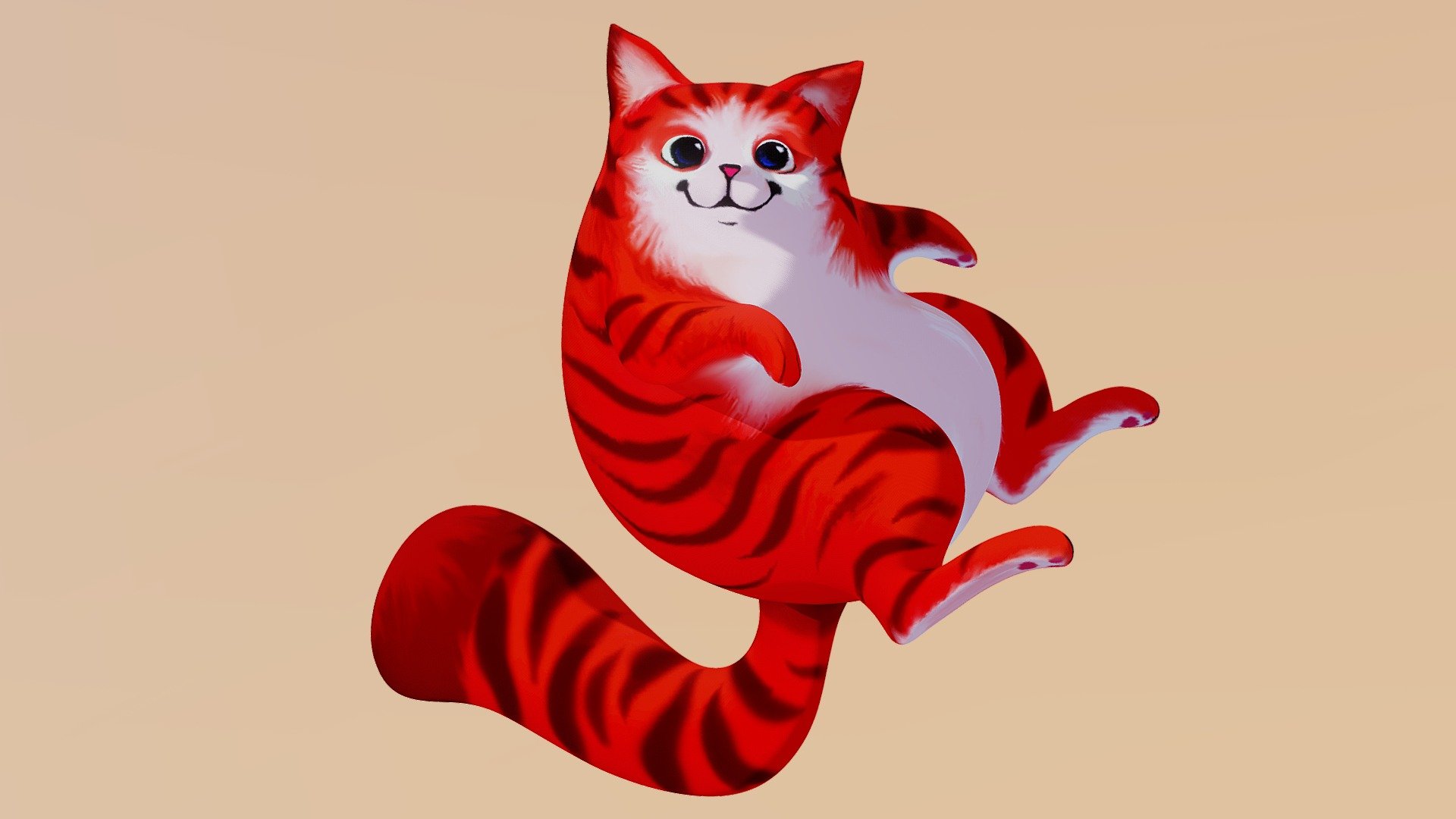 Cute cat sculpted in Blender

Full process : https://youtu.be/Dsfl7WF3caA

Blender #sculpting - Cat - Buy Royalty Free 3D model by Robin Art FX (@robinsonartfx) 3d model