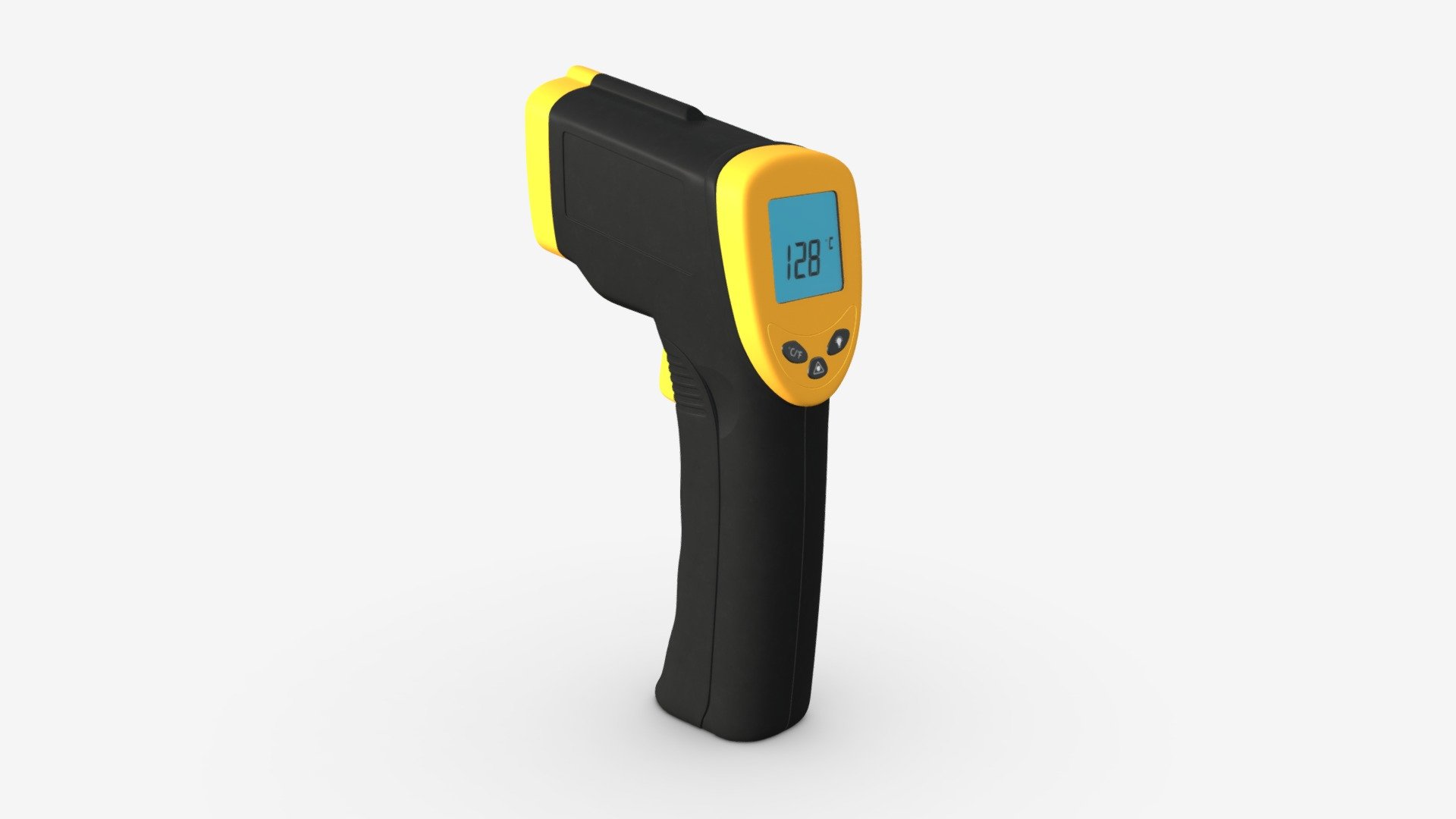 Infrared Thermometer Gun - Buy Royalty Free 3D model by HQ3DMOD (@AivisAstics) 3d model