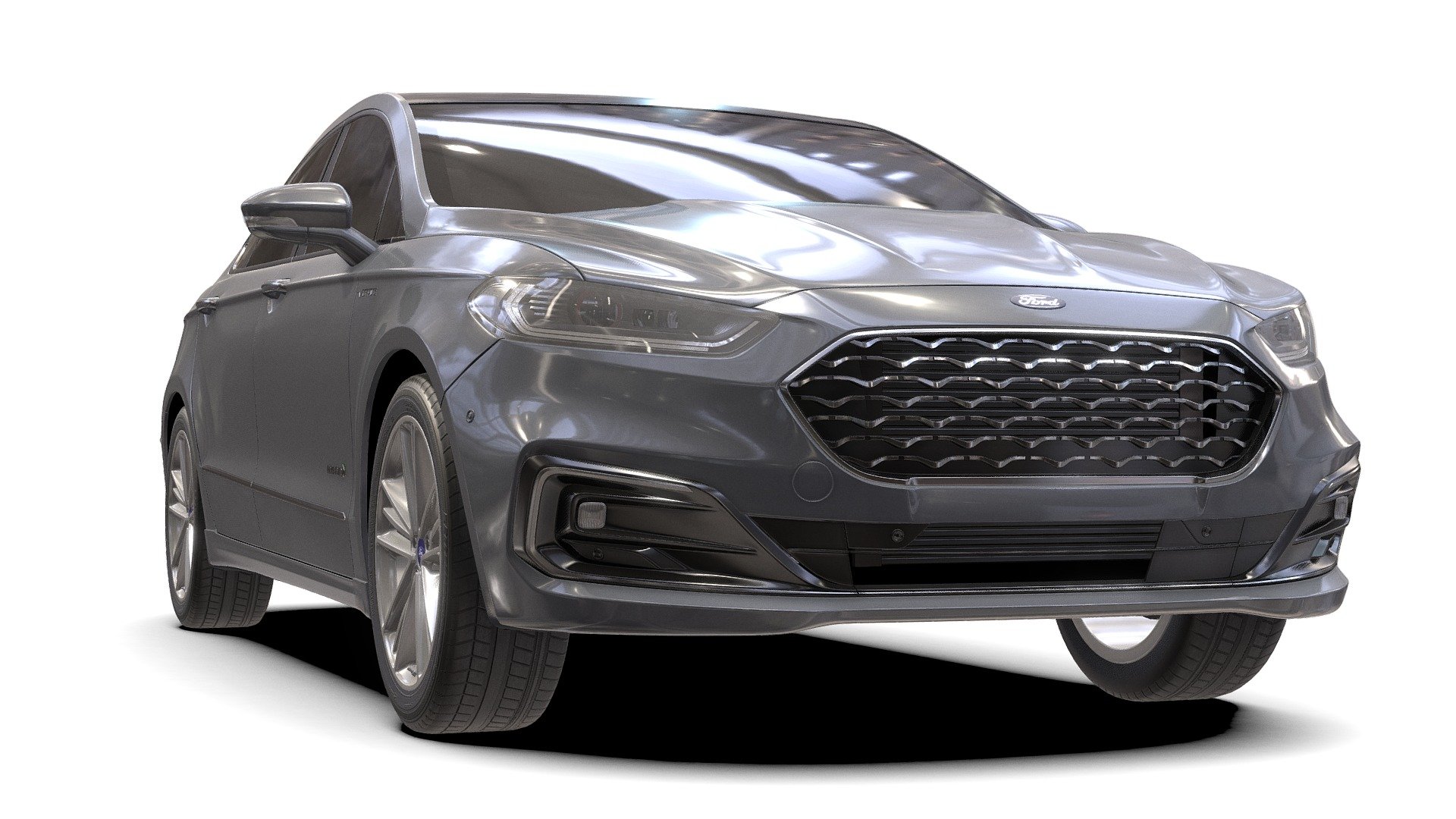 Ford Mondeo Limousine 2020 - 3D model by autoactiva 3d model
