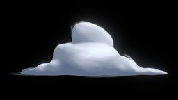 Cloud 3D concept cg, cloud, brushes, 3d, conceptart