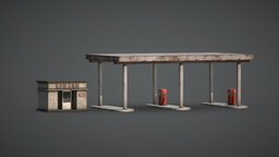 Gas Station USSR gas, station, ussr, gasstation, substance, maya
