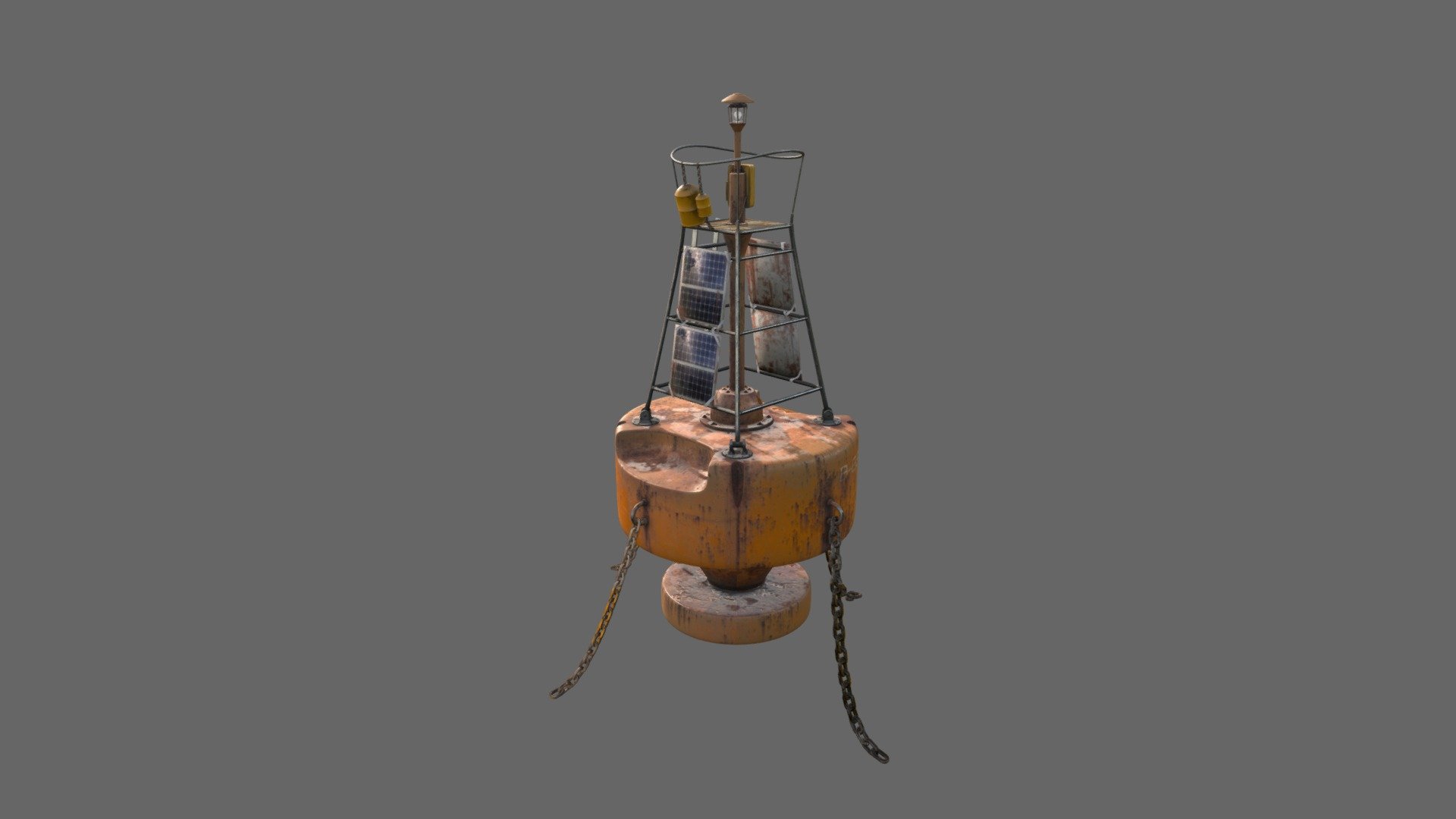 I am glad to share you one of my first 3D art which I  primaly made in Blender and Substance painter. 
Hope you guys like it. :) - beautiful buoy - 3D model by Driesinger 3d model