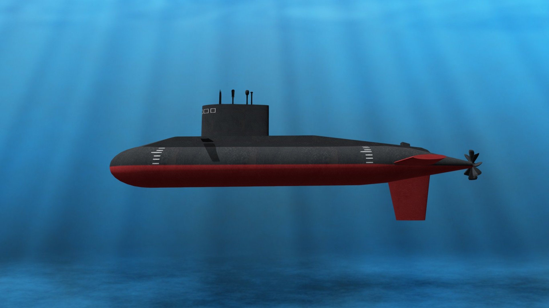 Detecting Submarines - 3D model by JamesMartinCNS 3d model