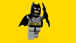 LEGO BATMAN toy, batman, lego, joker, charactermodel, brucewayne, darknight, arkham-knight, gothan, noai