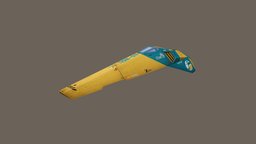 Feisar (F7200) wipeout, feisar, ballisticng, f7200, low_poly