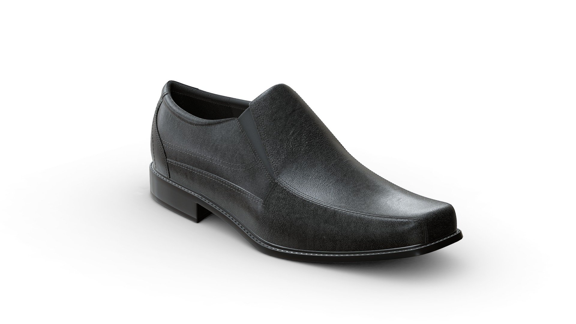 Generic Shoe 023 Black - 3D model by TapMod 3d model