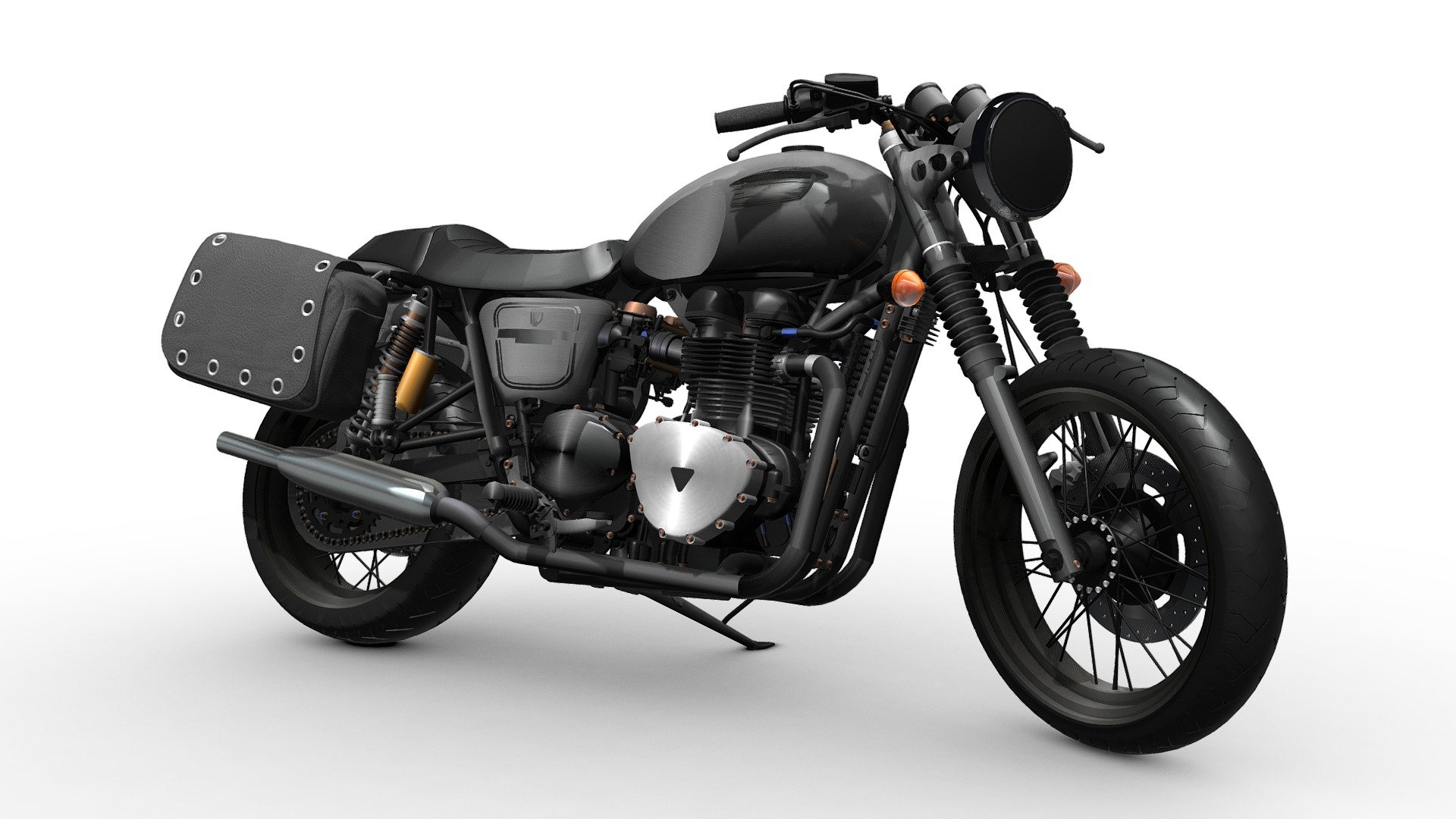 Could you please consider liking and subscribing to my account. Your support would mean a lot to me. Thank you! - 3d model Triumph Bonneville - Download Free 3D model by zizian 3d model