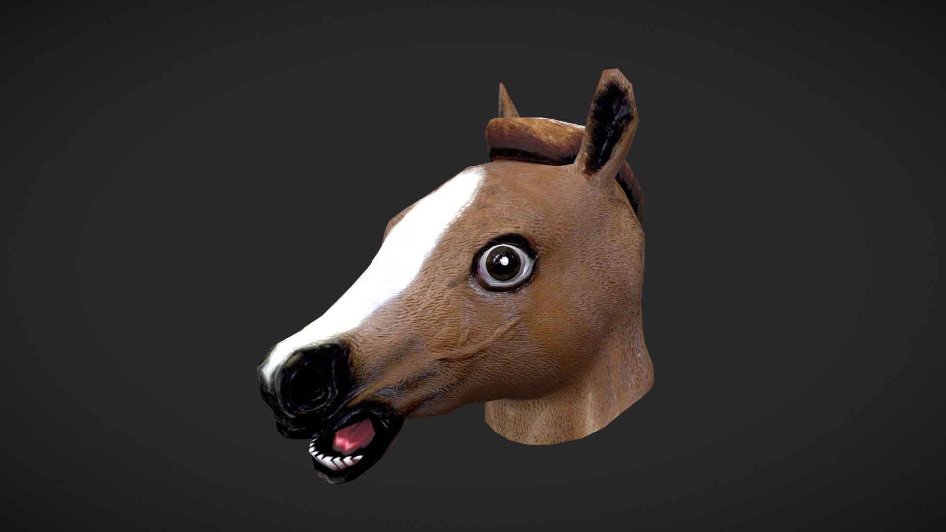 Horse mask - 3D model by Jove Chiere (@jovechiere) 3d model