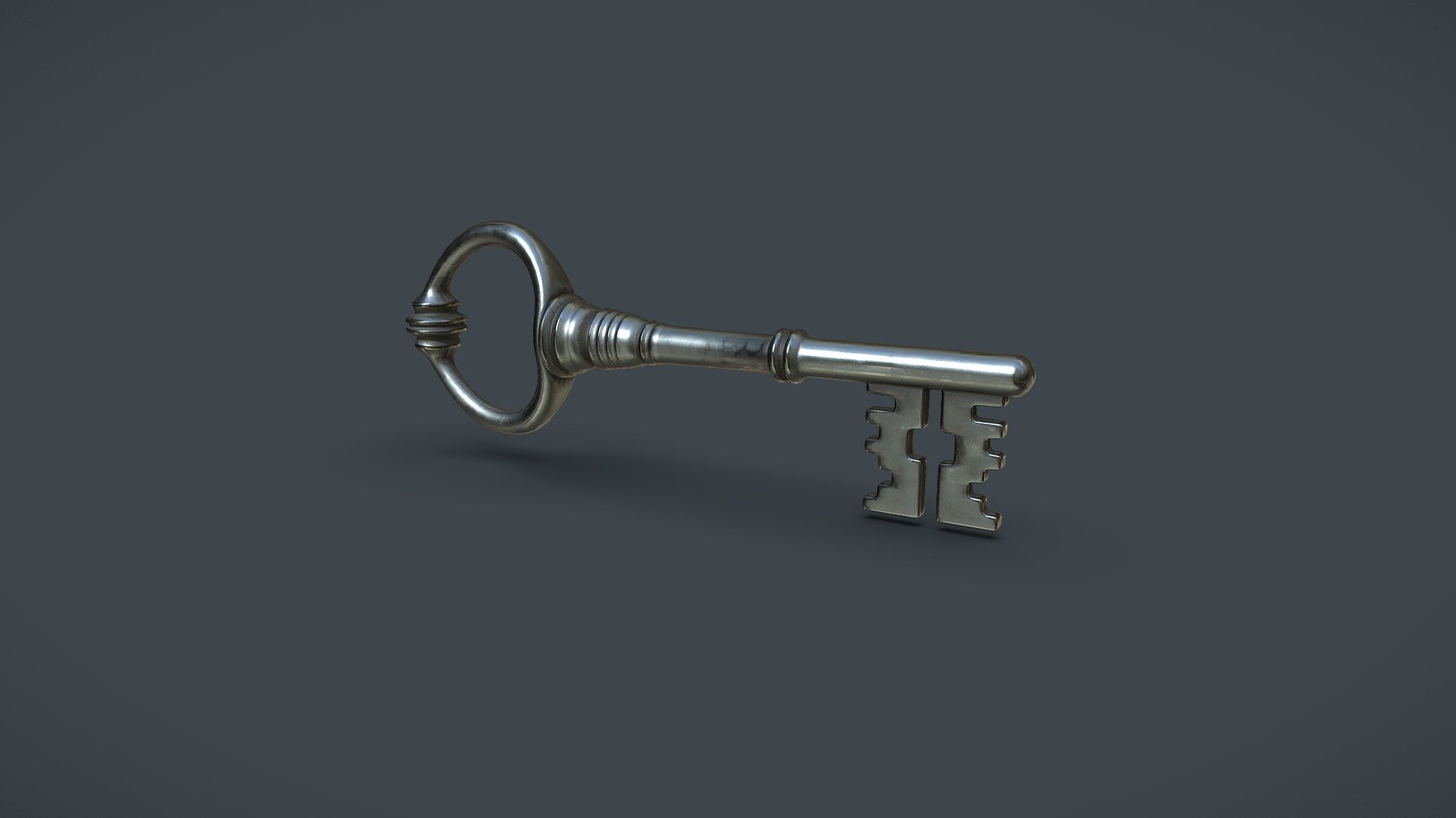 Old Key - Download Free 3D model by shuvalov.di 3d model