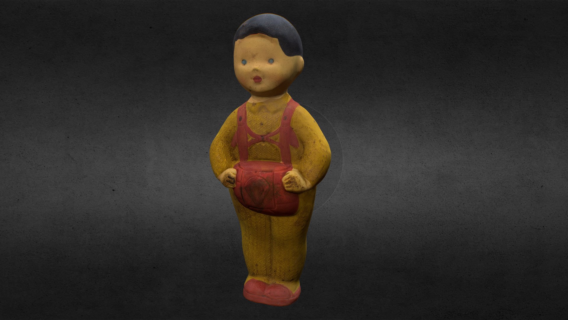 Old USSR Soviet Rubber Toy Parachutist Scan High Poly

Including OBJ formats and texture (8192x8192) JPG

Polygons: 50496 Vertices: 25250 - Old USSR Soviet Rubber Toy Parachutist - 3D model by Skeptic (@texturus) 3d model
