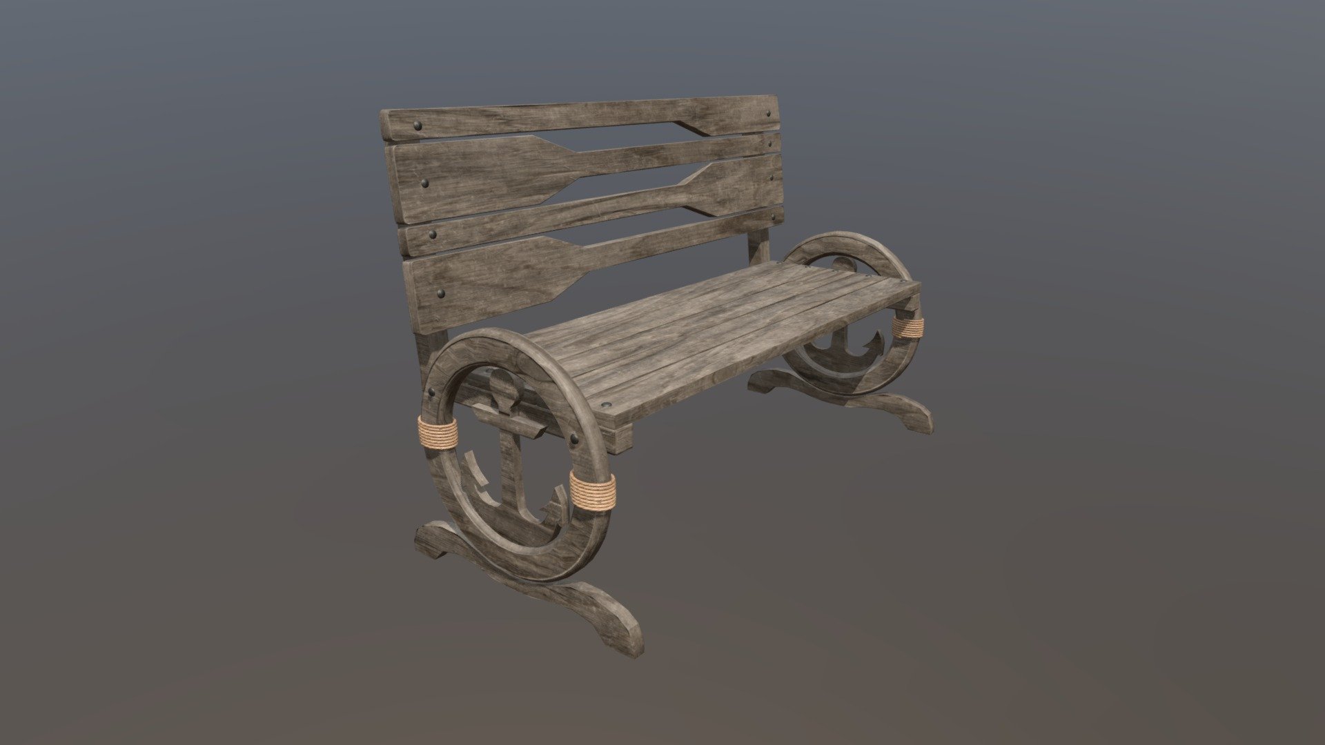 This is a bench that was created in a live stream from YouTube.

https://www.youtube.com/channel/UC5FWcV9We7DCh6IF-maSrrA - Nautical Bar Bench - 3D model by Denis Keman (@vilesting) 3d model