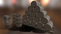 Gunpowder barrels