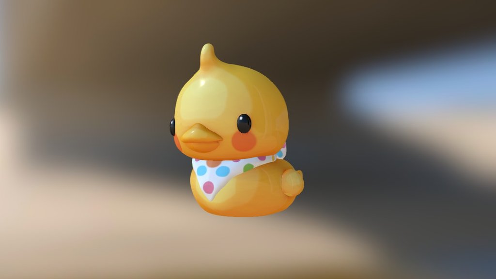 Kayla - Duck - 3D model by jugunyong 3d model